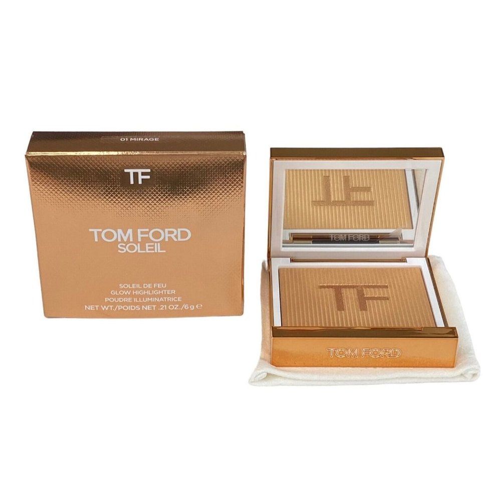 Tom Ford Soleil De Feu Limited Edition Mirage Lightweight Powder Highlighter NIB